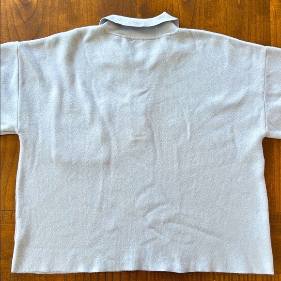 Anthropologie Maeve The Eliott Embellished-Pocket Polo Shirt - Picture 3 of 7